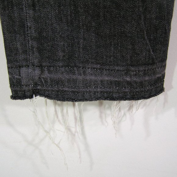 LEVI'S WEDGIE Straight Crop Released Hem Jeans 29 - Picture 9 of 12